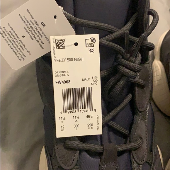 Yeezy 500 slate high 100% dead stock - Picture 3 of 8